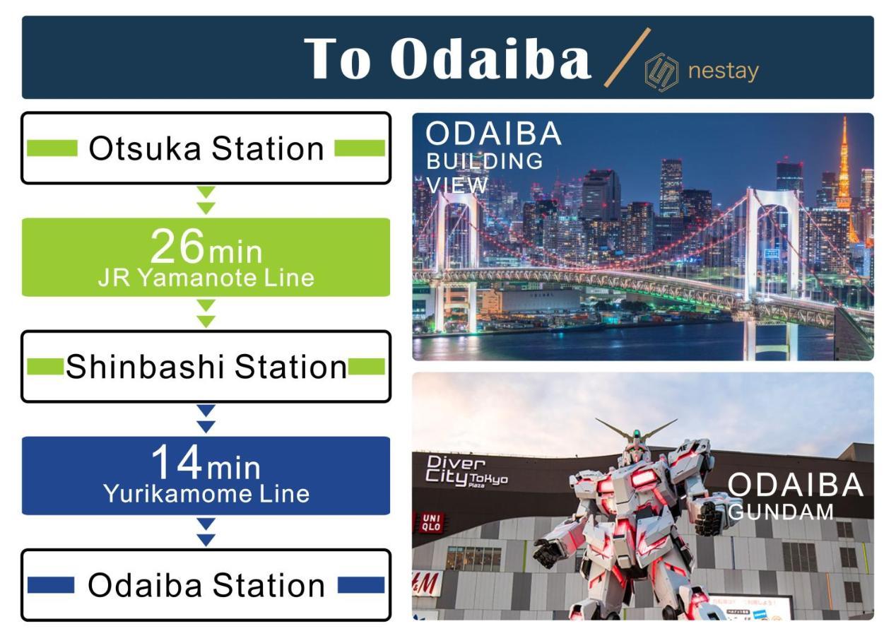 Nestay Inn Tokyo Otsuka 201 Екстериор снимка