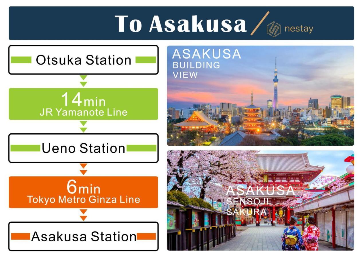 Nestay Inn Tokyo Otsuka 201 Екстериор снимка